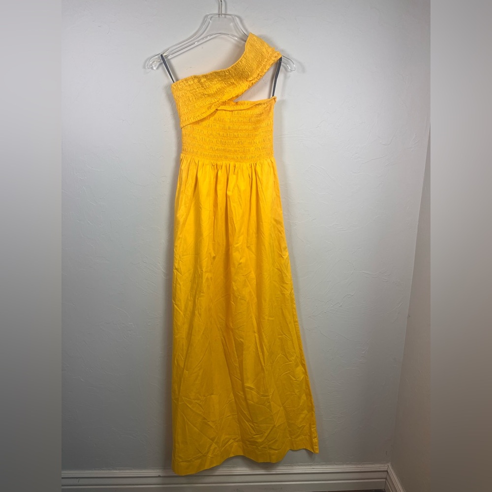 SWF
One Shoulder Shirred Maxi Dress size large NWT - Picture 4 of 6